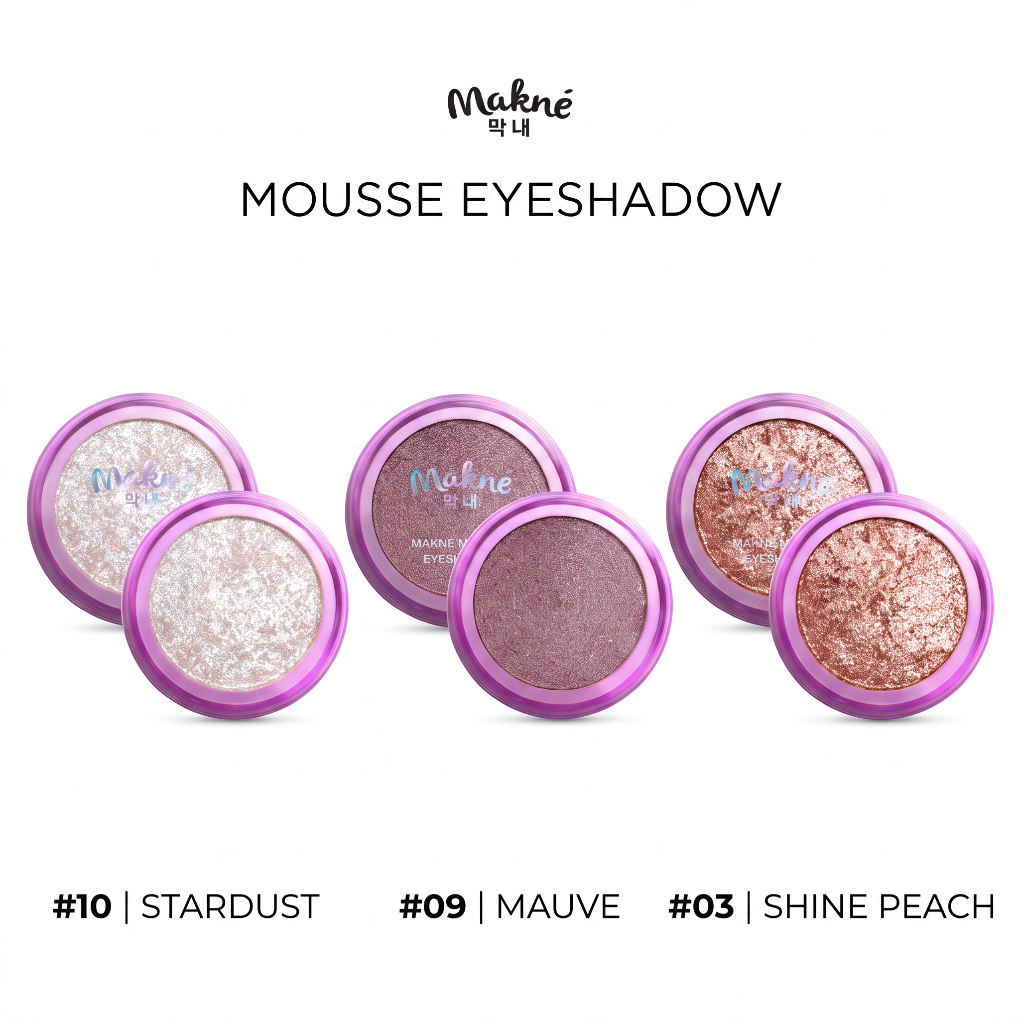Dreamy Nights Trio — Stardust + Mauve + Shine Peach